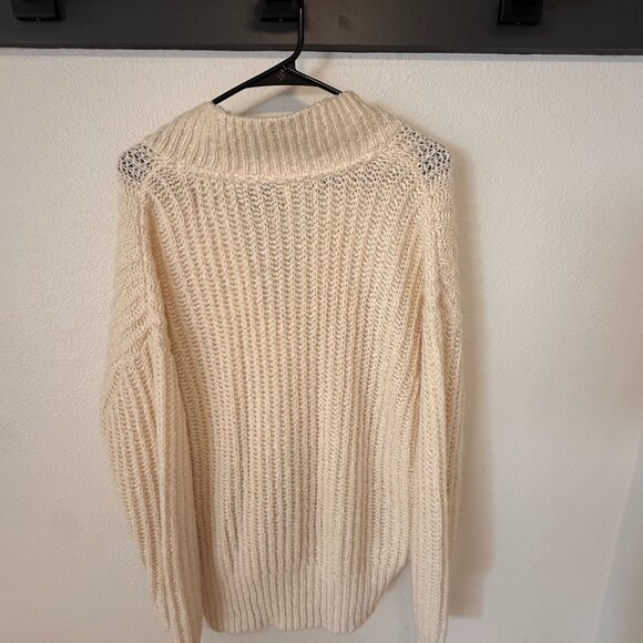 Oversized Anthropologie Sweater - cream/off-white - Picture 2 of 2